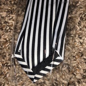 Accessories - NEW! Black and white Stripped Skinny Tie Accessories - NEW! Black and white Stripped Skinny Tie
